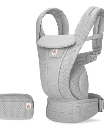 Bæresele Omni Deluxe Mesh i Perlegrå - Fantastisk tilbud!