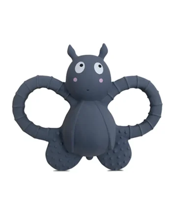 Felix The Fly Gummilegetøj Muddly Blue - Naturvenligt Design