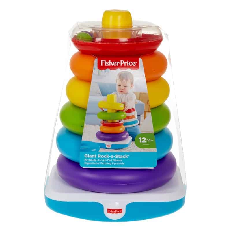 Fisher Price Giant Rock-a-Stack – Aktivitetslegetøj Tilbud