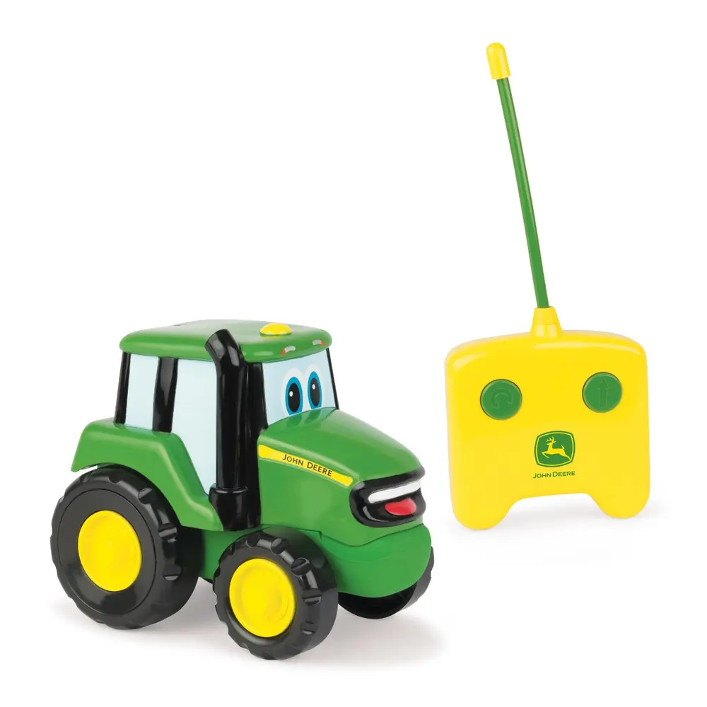 Fjernstyret John Deere Traktor til Børn – Sjov Leg!