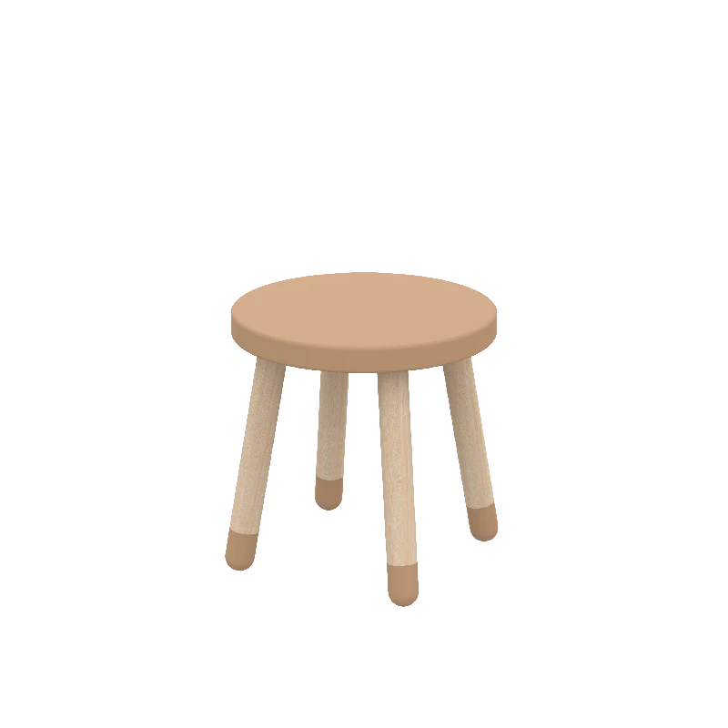 Flexa Dots Taburet 30 cm - Latte til Børneværelset