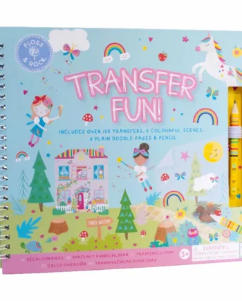Floss & Rock - Regnbue Transfer Leg med 150 Motiver