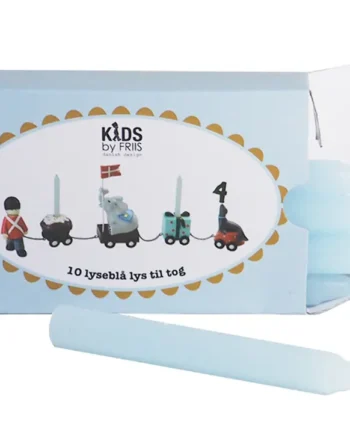 Lyseblå Fødselsdagslys - 10 Stk til Festen!