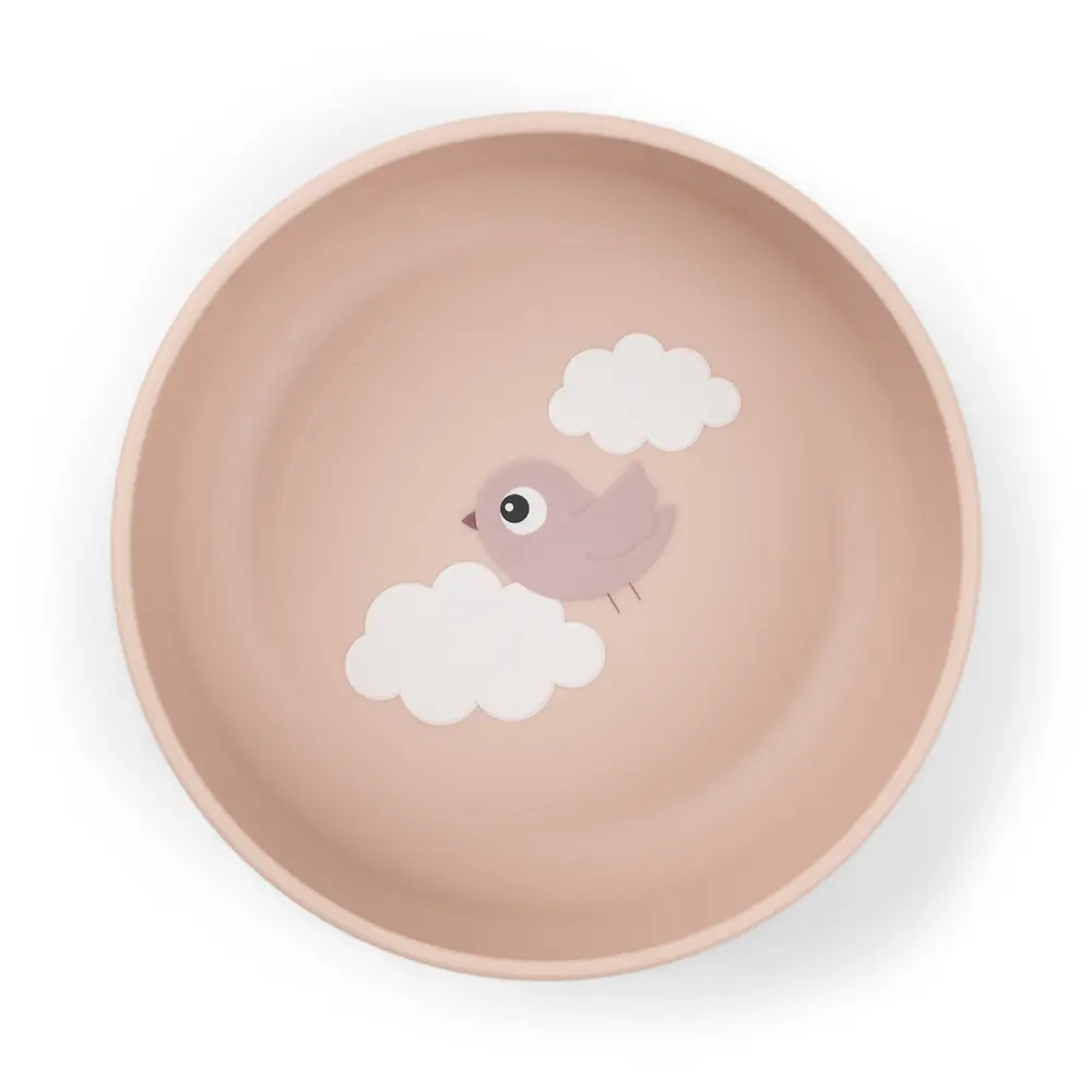 Foodie Skål Happy Clouds - Sjov skål til små madelskere