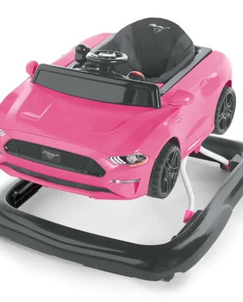Ford Mustang Pink Gåvogn - Sjov 3-i-1 Leg til Børn!