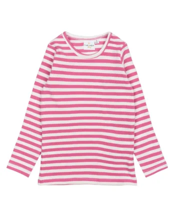 Fro Rib Bluse - Ibis Rose til Børn - GOTS Certificeret