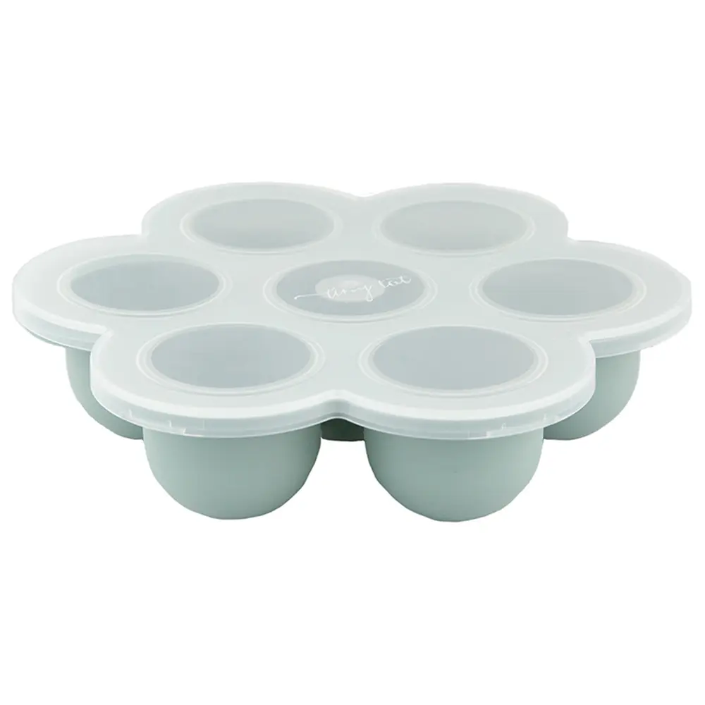 Fryseboks til Babymad - 7 Rum i Smokey Green