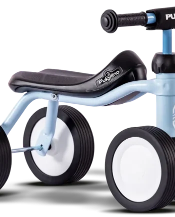 Retro Blå Gåcykel Pukylino - Ideel til Små Børn!