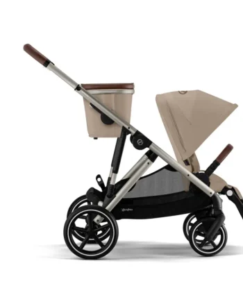Cybex Gazelle S - Almond Beige Klapvogn til Familieeventyr
