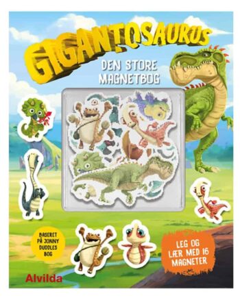 Gigantosaurus - Den Store Magnetbog til Børn