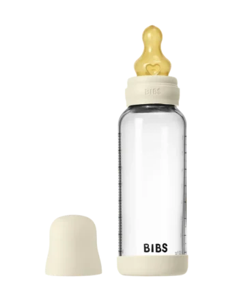 BIBS 240 Ml Glas Sutteflaske i Ivory - Kvalitet og Stil