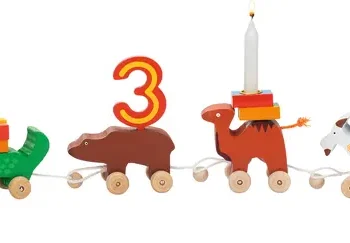 Fødselsdagstog i Cirkus Tema fra Goki - Sjove Dyr!