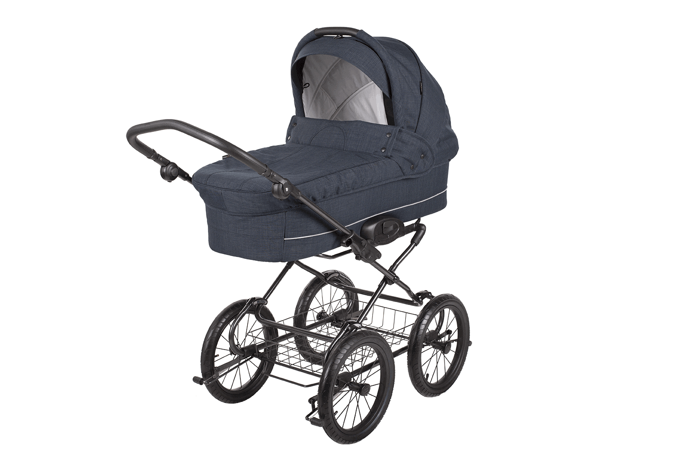 Grande Soft Navy Barnevogn - Kvalitet og Komfort