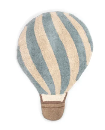 Gulvtæppe Luftballon i Pearl Blue - Hyggelig Legestund