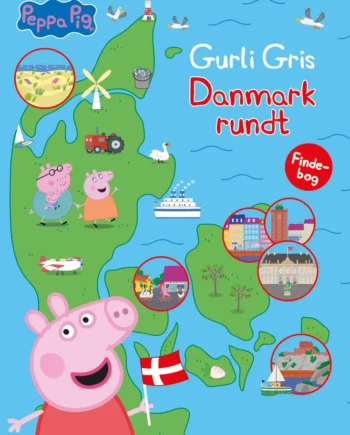 Gurli Gris: Danmark Rundt - Børnebog til de små