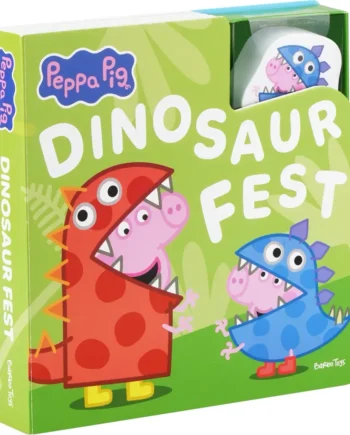 Gurli Gris Papbog - Dino Fest med Træfigurer
