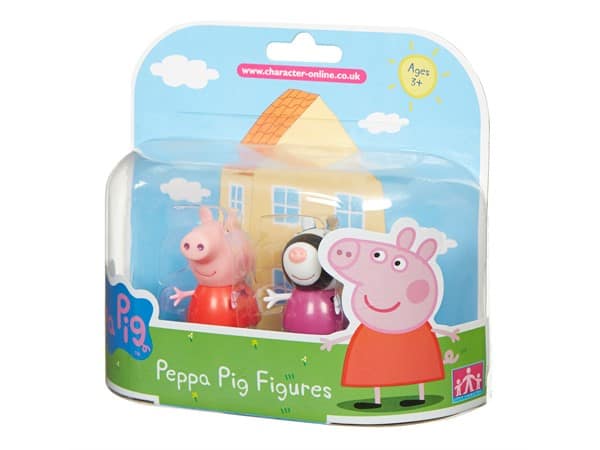 Gurli Gris Figurer - Gurli Gris & Zoe Zebra Tilbud