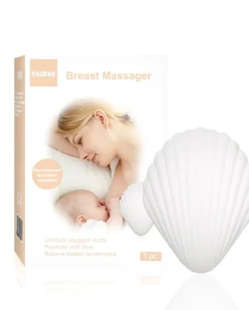 Haakaa Brystmassager med Vibrator - Muslingskallen Tilbud!
