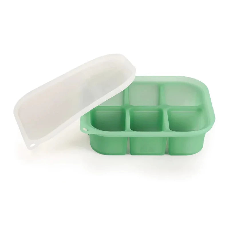 Haakaa Easy-freeze Bakke - Rum Pea Green til Babymad