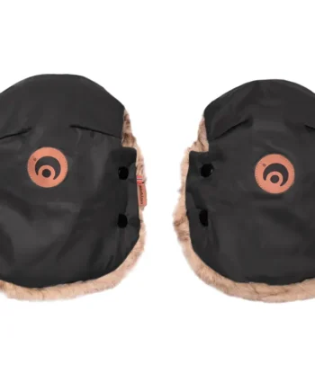 Håndmuffer Basic Black - Vinterhandsker til Gåture