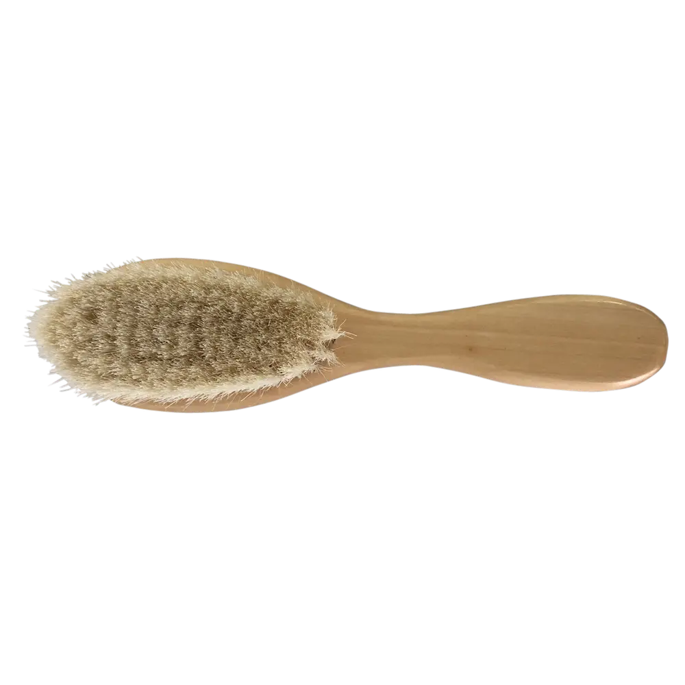 Naturlig Hårbørste med Gedehår og Lotustræ til Baby