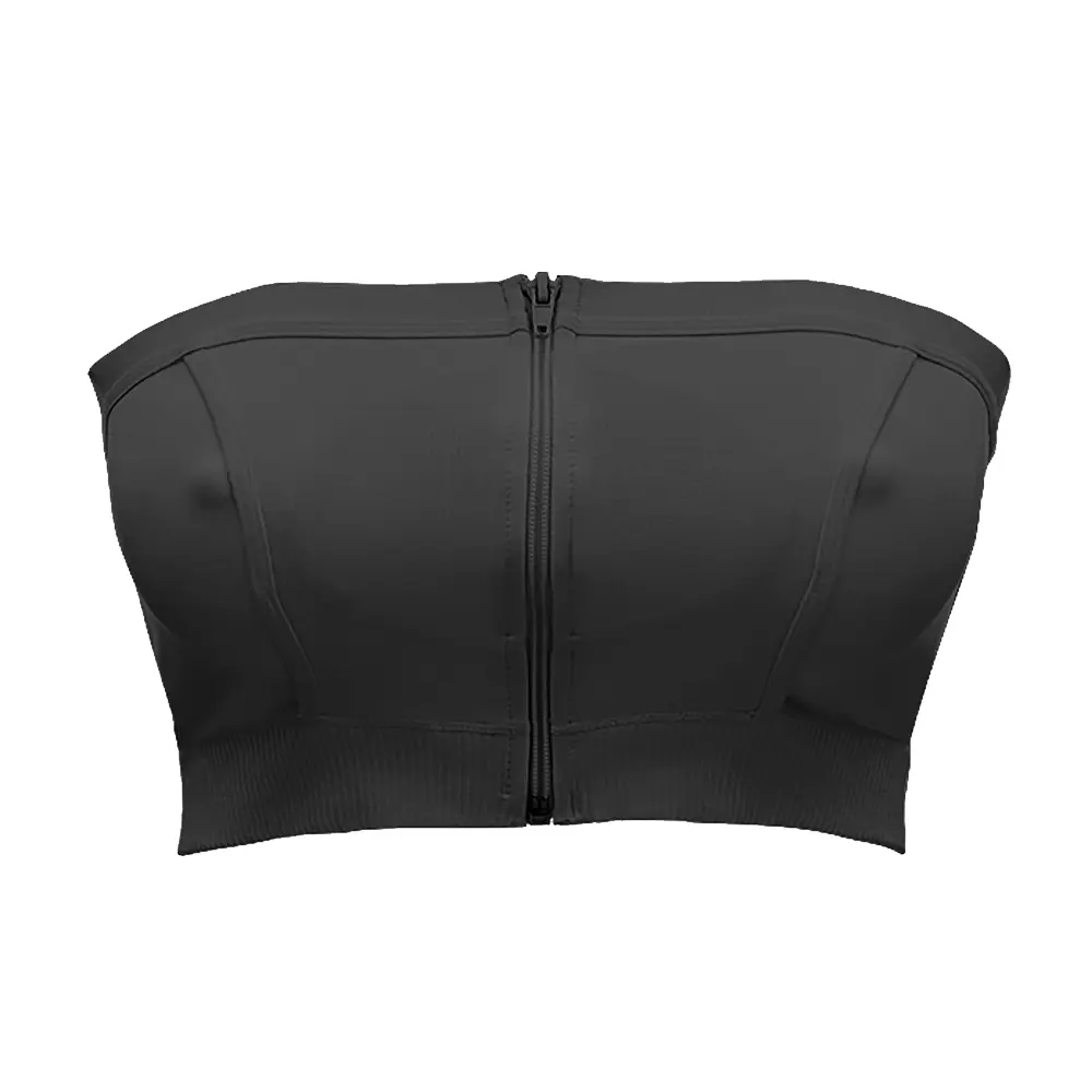 Håndfri Pumpe Bustier i Sort - Ideel til Amning