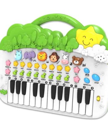 Glad Baby Keyboard med Dyrelyde – Musikleg til Børn