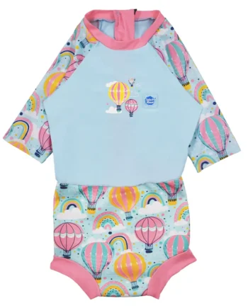 Happy Nappy Solbadedragt - Up Away Pink - Tilbud!