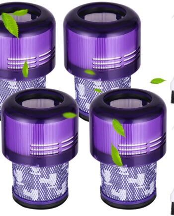 HEPA-filtre til Dyson V11 – 4 vaskbare filtre i lilla