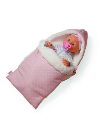Sovepose til dukker - Blomsterdesign fra Happy Friend