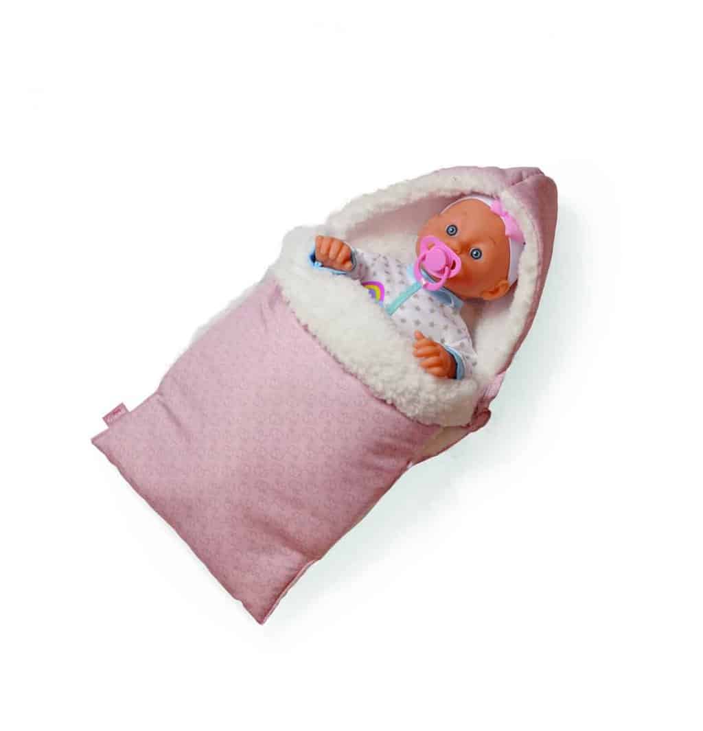 Sovepose til dukker - Blomsterdesign fra Happy Friend