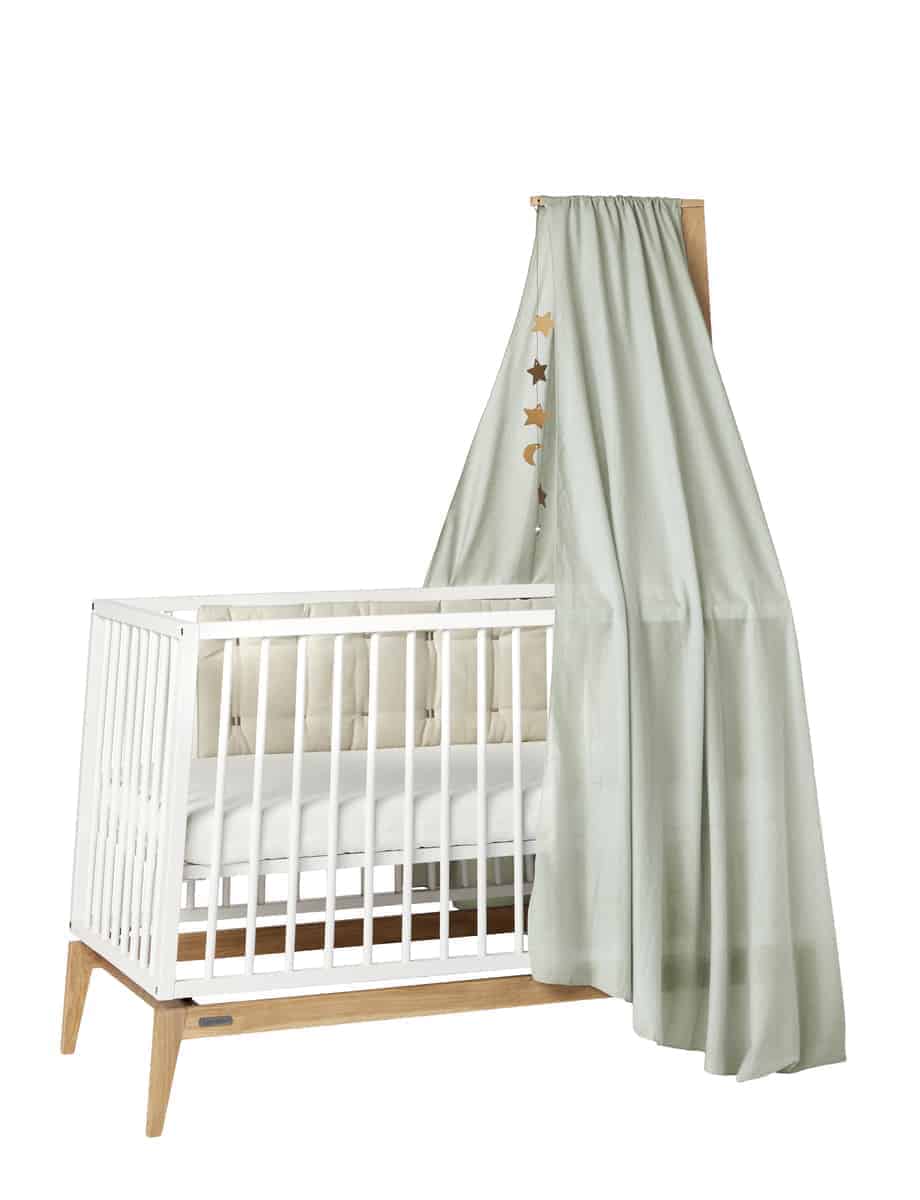 Sengehimmel til Leander Linea & Luna Babyseng - Sage Green