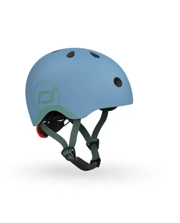Sikker Cykelhjelm til Børn - Hjelm Xxs-S Steel Tilbud!
