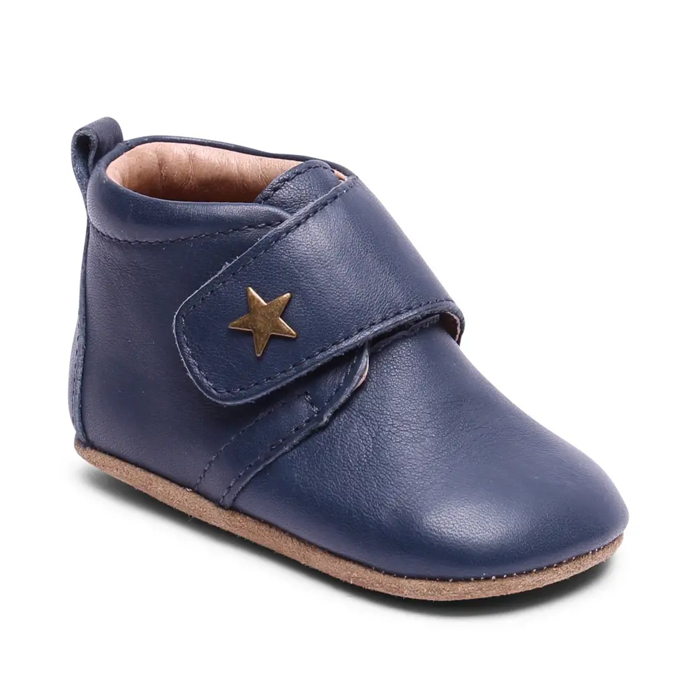 Hjemmesko med Velcro i Navy fra Bisgaard – Særlig tilbud!
