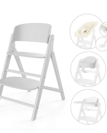Cybex Højstol Click Fold 4i1 Sæt - All White Tilbud!