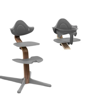 Stokke Nomi Højstol i Eg - Walnut Grey med Babysæt