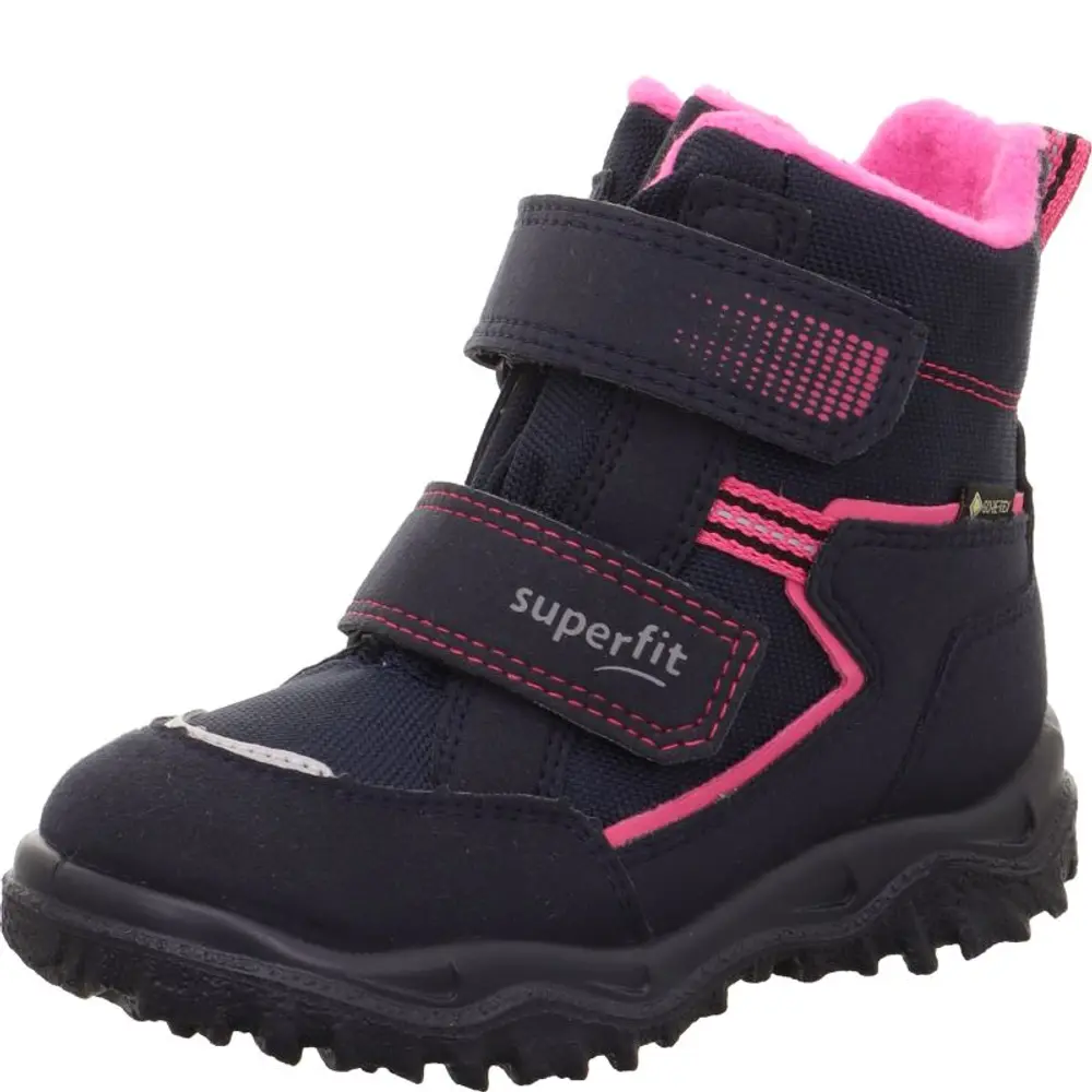 Superfit Husky Vinterstøvler i Blau Pink - Komfort og Stil!
