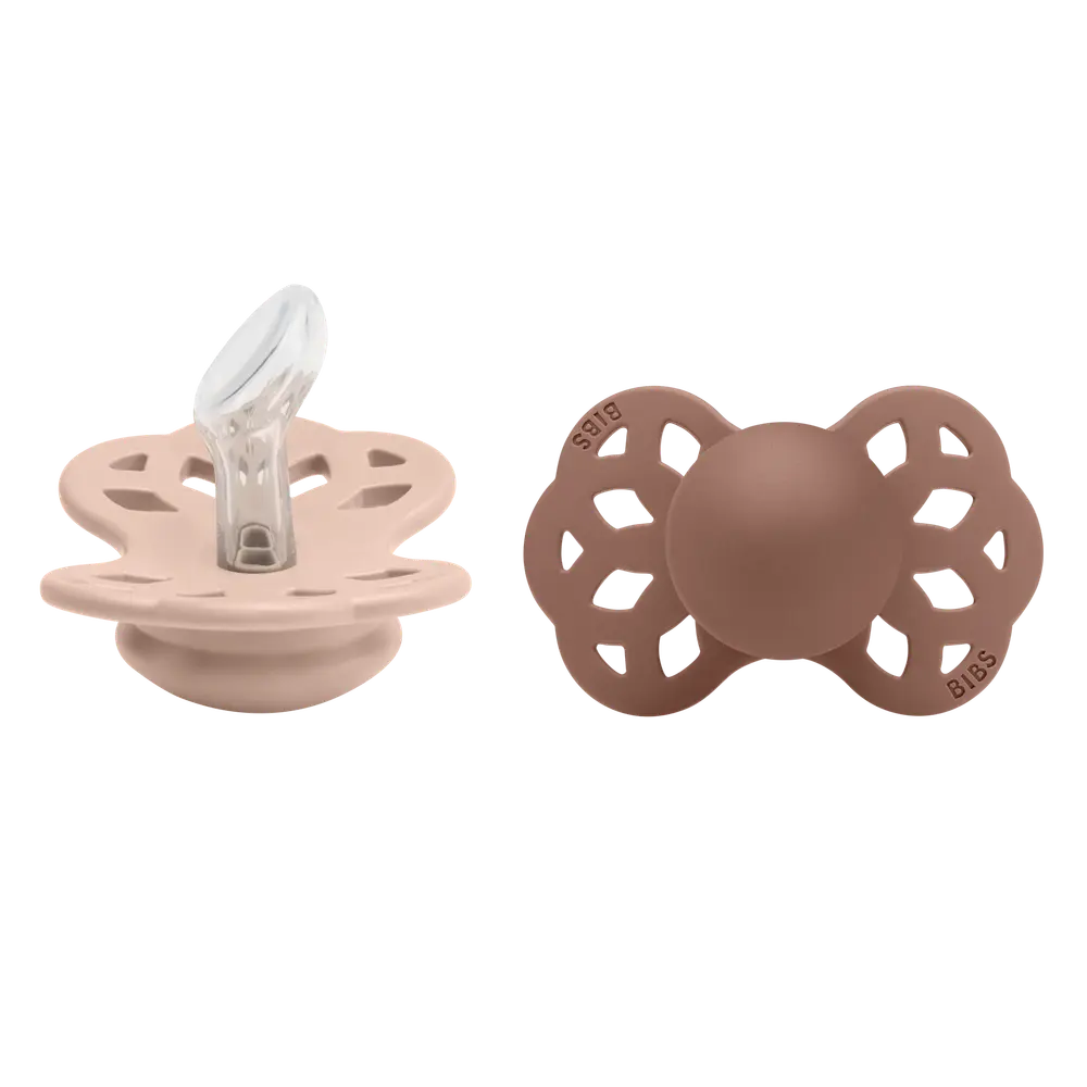 BIBS Infinity Sut - Blush Woodchuck med Anatomisk Design