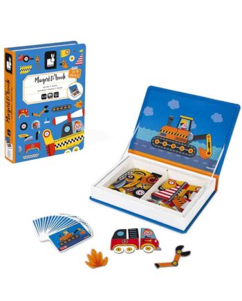 Janod Racers Magnetibook - Pædagogisk Legetøj Tilbud
