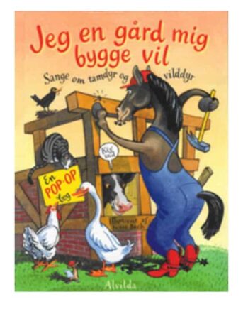 Jeg En Gård Mig Bygge Vil - Pop-up Bog til Børn