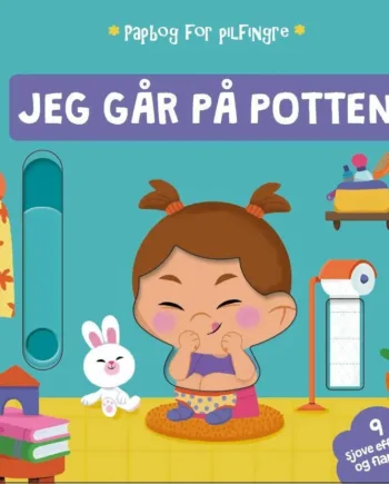 Sød Papbog: Jeg Går På Potten - Læring for Små Børn