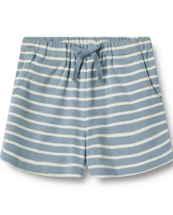 Jersey Shorts Kalle - Ashley Blue Stripe til Børn