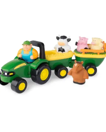 John Deere Hayride med Dyrelyde – Sjovt Legetøj til Børn