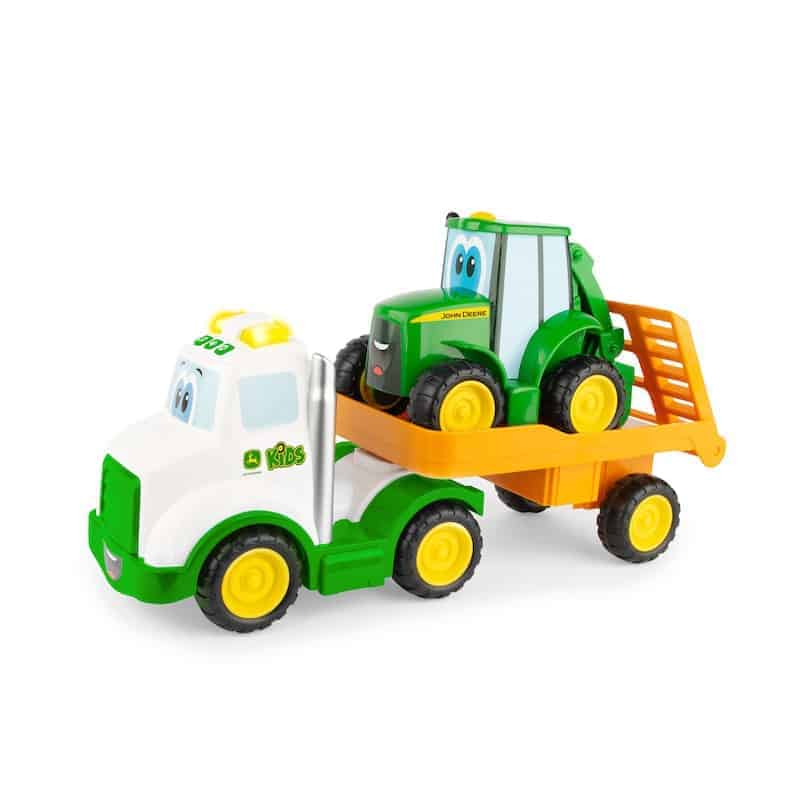 John Deere Transport Sæt med Lys og Lyd - Fantastisk Tilbud!
