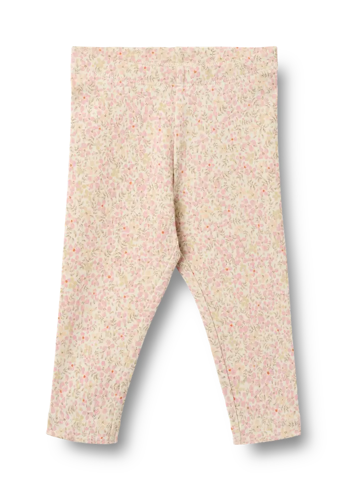 Jules Jersey Leggings Coral Flowers 74