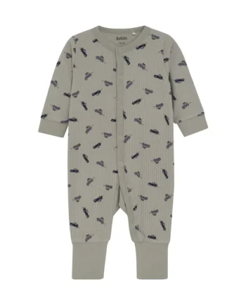 Hyggelig jumpsuit fra BeKids med legesygt print