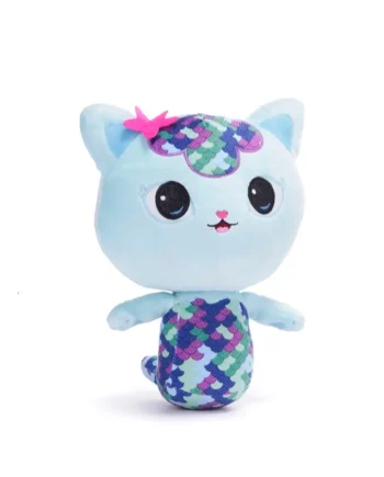 Gabby's Dollhouse Lys Blå Kat Bamse - Perfekt Gave til Børn