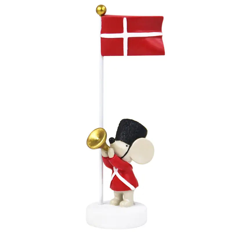 Bordflag Mus Med Trompet fra Kids By Friis - Tilbud!