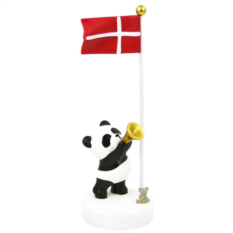 Kids By Friis Bordflag Panda med Trompet - Tilbud!