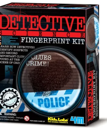Kidz Labs Fingeraftrykskit til unge detektiver - sjov læring!